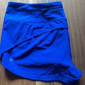 Lululemon Speed Up Low Rise 2.5” - Size 10 - Like New